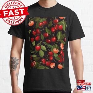 Cherries Pattern Classic T-Shirt Unisex